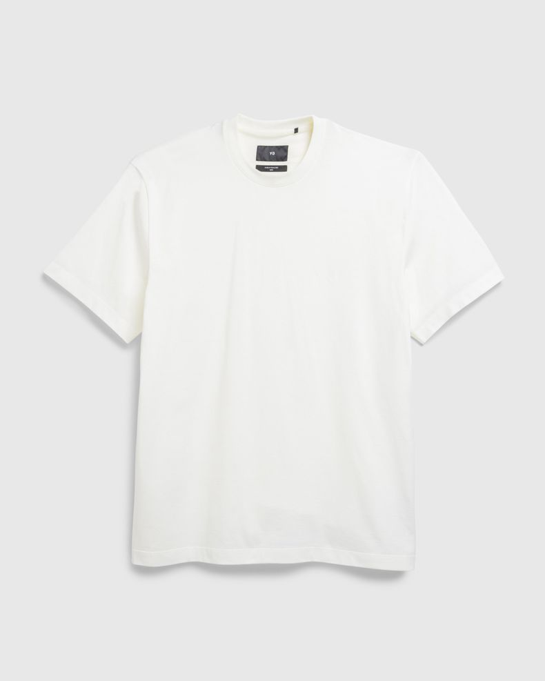 White tshirt round clearance neck